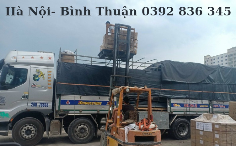 Miễn phí nâng hạ hàng tại bãi tuyến Hà Nội đi Bình Thuận