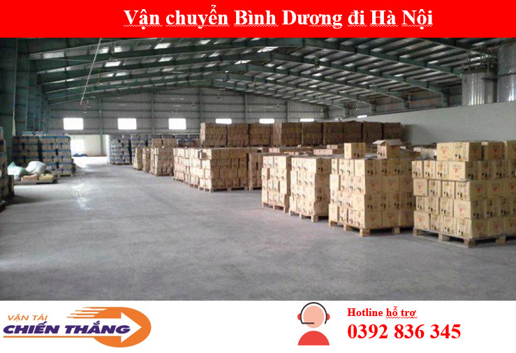 Kho bãi vận chuyển hàng Bình Dương đi Hà Nội